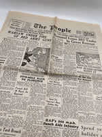 Original World War Two Newspaper, 30 July 1944, The People