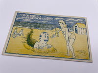 Original Saucy 1940s/World War Two Era Postcard, Unsent