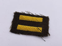 Original World War Two American Overseas Bars, Pair in Bullion