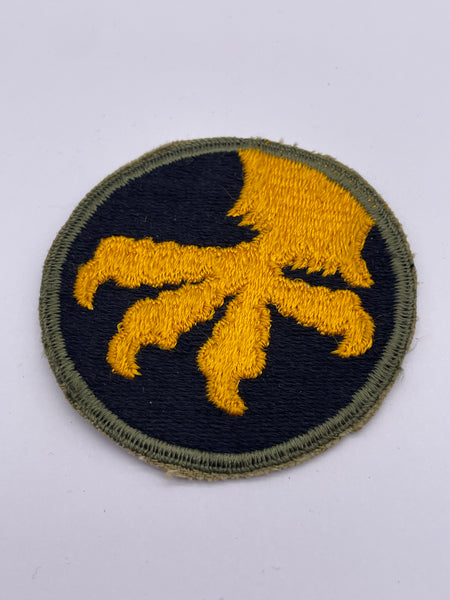 Original World War Two American 17th Airborne Division Patch, No Tab