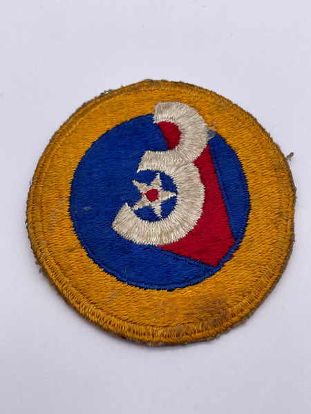Original World War Two Era American 3rd Army Air Force Patch