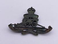 Original Royal Artillery Cap Badge, Kings Crown