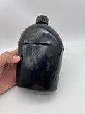 Original World War Two Era American Canteen, Black Enamel