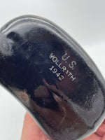 Original World War Two Era American Canteen, Black Enamel