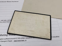 Original In Memoriam Card, George Blumson (Age 15), Killed Firewatching 10 May 1941, London Blitz