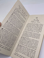 Original World War Two American Booklet, "A Hand Book for the Veteran of World War II"