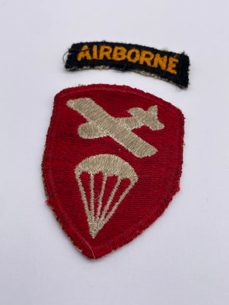 Original World War Two American Airborne Command Patch