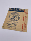 Original World War Two Palladium Cinema Programme, "Vigil In The Night"