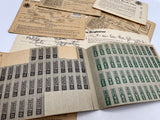 Original World War Two American Petrol Ration Coupons, Books, etc.