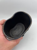 Original World War Two Era American Canteen Cup, Super Rare Black/Blue Enamel