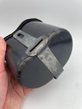Original World War Two Era American Canteen Cup, Super Rare Black/Blue Enamel