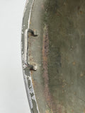 Original World War Two Era American M1 Helmet, Front Seam, Fixed Bale, 1944 Manufacture