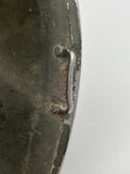 Original World War Two Era American M1 Helmet, Front Seam, Fixed Bale, 1944 Manufacture