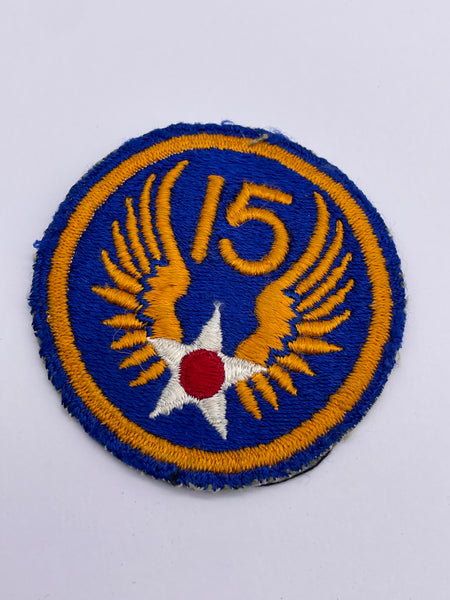 Original World War Two Era American 15th Army Air Force Patch