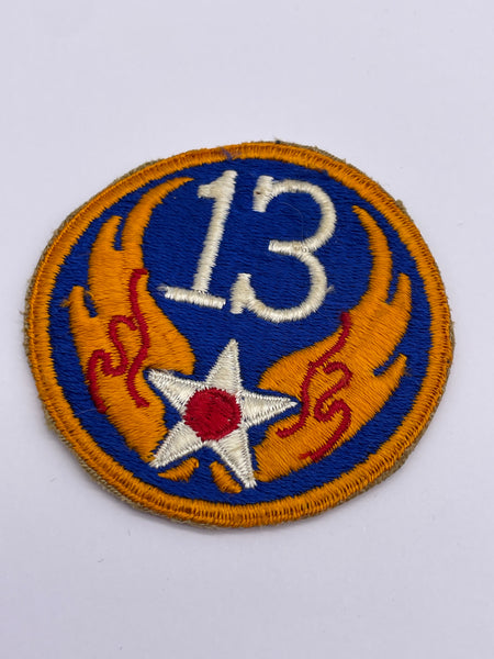 Original World War Two Era American 13th Army Air Force Patch
