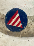 Original World War Two Era American Civil Defence Helmet