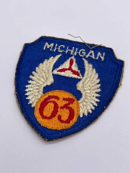Original American Civil Air Patrol Patch, 63rd Michigan