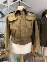 Original American Used British 1937 Pattern Battledress, 12th and 8th Air Force, Colonel Richard Elvins, Chief Surgeon MTO