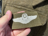 Original American Used British 1937 Pattern Battledress, 12th and 8th Air Force, Colonel Richard Elvins, Chief Surgeon MTO