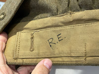 Original American Used British 1937 Pattern Battledress, 12th and 8th Air Force, Colonel Richard Elvins, Chief Surgeon MTO