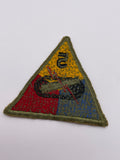 Original World War Two Era American 5th Armoured Division Patch, Greenback