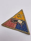 Original World War Two Era American 10th Armoured Division Patch