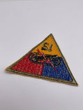 Original World War Two Era American 12th Armoured Division Patch