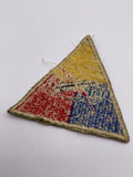 Original World War Two Era American 'Blank' Armoured Division Patch