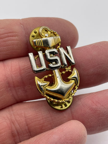 Original Post World War Two U.S. Navy Chief Petty Officer Insignia