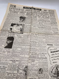 Original World War Two Newspaper, 20 January 1944, Daily Mail