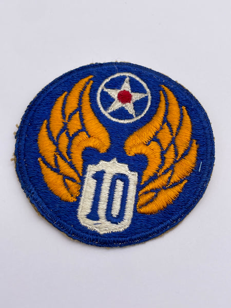 Original World War Two Era American 10th Army Air Force Patch