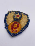 Original World War Two Era American 9th Army Air Force Patch