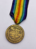 Original World War One Victory Medal, Gnr Dobson, Royal Artillery