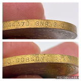 Original World War One Victory Medal, Gnr Dobson, Royal Artillery