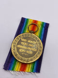 Original World War One Victory Medal, Pte Lett, Royal Fusiliers