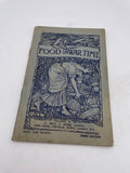 Original World War One Booklet, "Food in War Time"