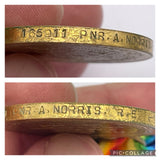 Original World War One Victory Medal, Pnr Norris, Royal Engineers