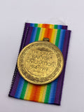 Original World War One Victory Medal, Pte Ralston, Army Service Corps