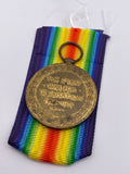 Original World War One Victory Medal, Pte Taylor, Lincolnshire Regiment