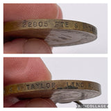 Original World War One Victory Medal, Pte Taylor, Lincolnshire Regiment