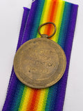 Original World War One Victory Medal, Gnr Tunstall, Royal Artillery