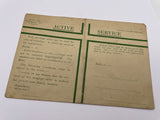 Original World War One British "Active Service" Envelope