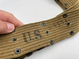 Original World War Two American Pistol Belt, 42 Inches+, OD3