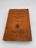 Original Inter War Copy of "The Kings Regulations", Army/Army Reserve Version, 1923 Dated
