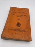 Original Inter War Copy of "The Kings Regulations", Army/Army Reserve Version, 1923 Dated