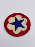 Original World War Two Era Army Service Forces Patch, Felt Backed
