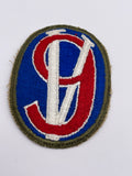 Original World War Two American 95th Infantry Division Patch