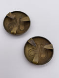 Original Early 20th Century US Cavalry Horse Harness Rosettes