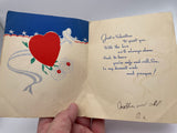 Original World War Two American "Valentine To My Son" Card