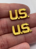 Original American Officer's U.S. Collar Dogs